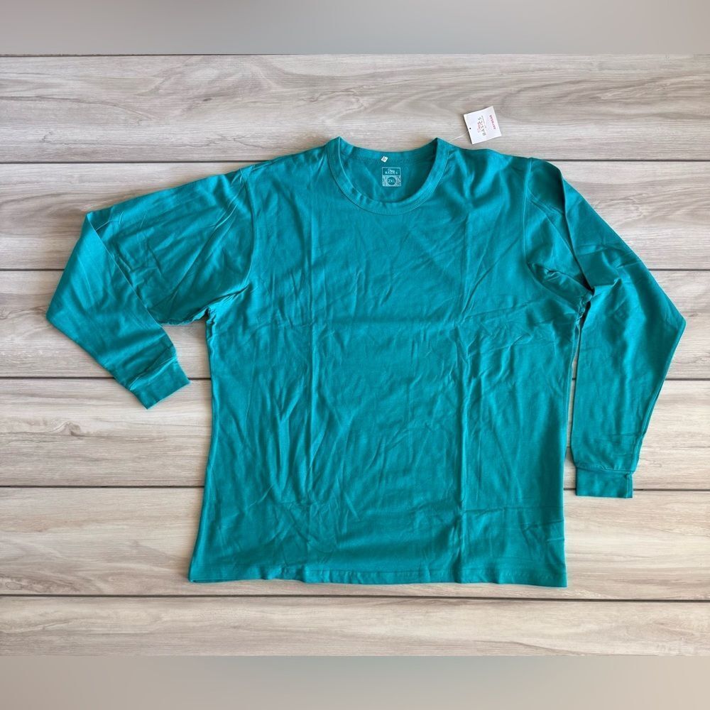 Sexy Basics 24/7 Anywear Tee Teal 2XL NWT